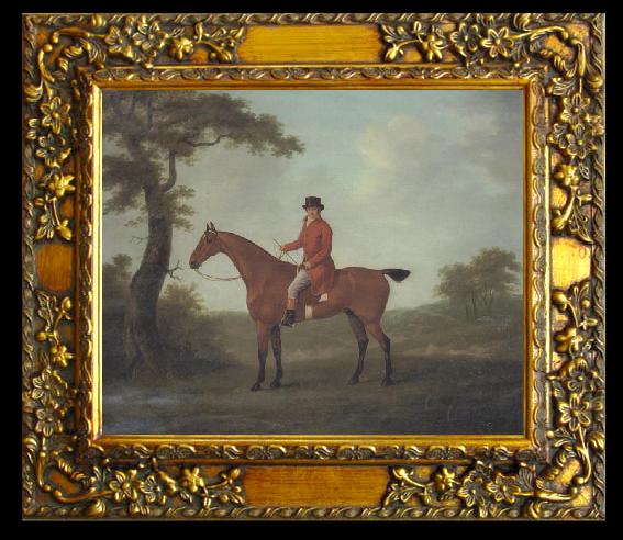framed  John Nost Sartorius A Huntsman in a Wooded Landscape, Ta068